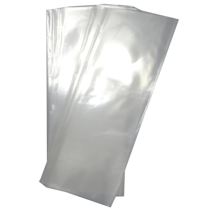 Saco de Polipropileno Transparente Incolor 15x44cm Ref.: 11301126 Cromus (100 unidades)