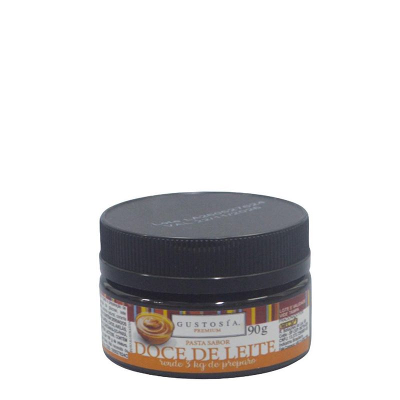 Pasta Saborizante de Doce de Leite Gustosía Premium MEC3 (90 gramas)