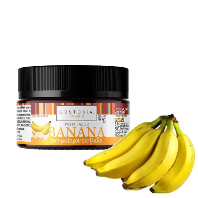 Pasta Saborizante de Banana Gustosía Premium MEC3 (90 gramas)