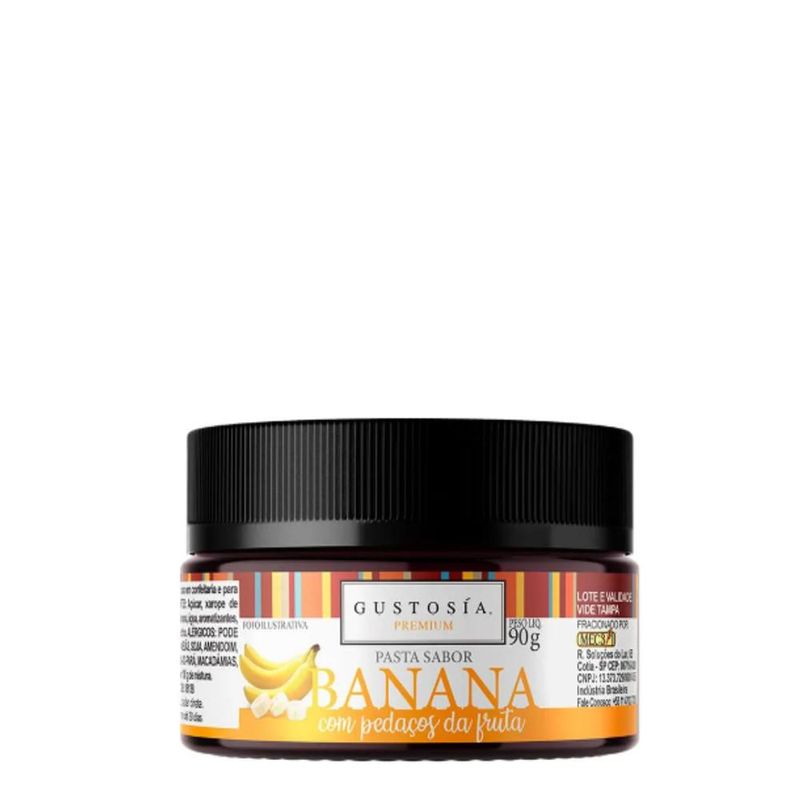 Pasta Saborizante de Banana Gustosía Premium MEC3 (90 gramas)