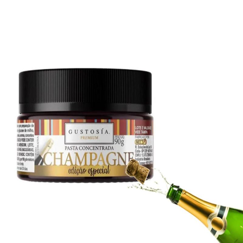 Pasta Saborizante de Champagne Gustosía Premium MEC3 (90 gramas)