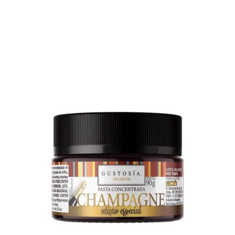 Pasta Saborizante de Champagne Gustosía Premium MEC3 (90 gramas)