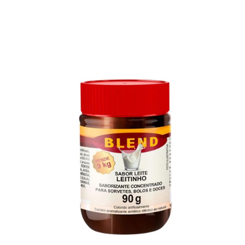 Saborizante Concentrado Sabor Leite Leitinho Blend MEC3 (90 gramas)