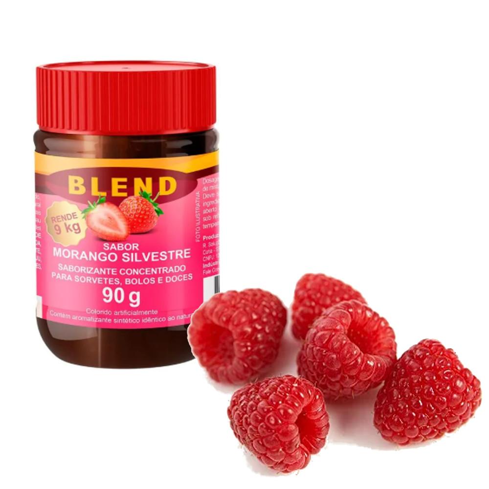 Saborizante Concentrado Morango Silvestre Blend 90gr - Irmãos Haluli