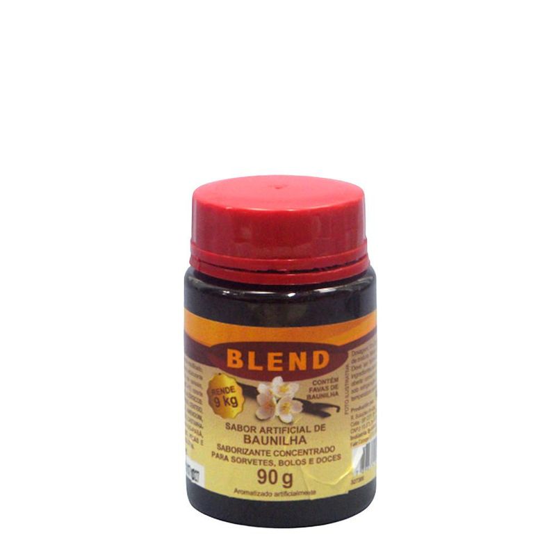 Saborizante Concentrado Sabor Baunilha Blend MEC3 (90 gramas)