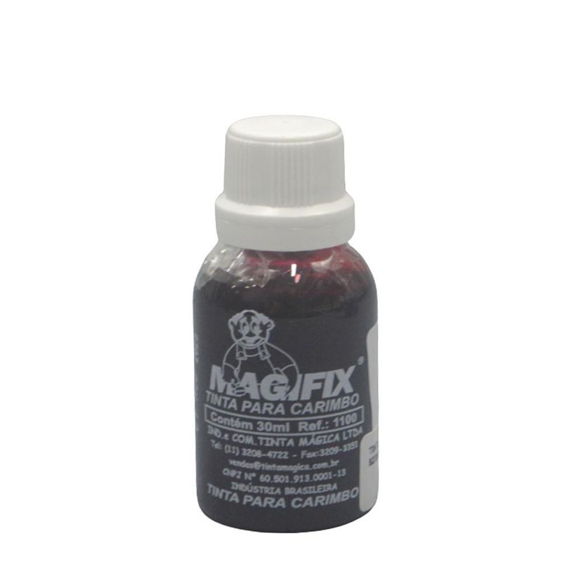 Tinta P/ Carimbo Rosa Escarlate Magifix (30ml)