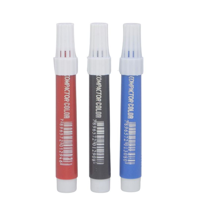 Caneta Hidrográfica Color 1.4mm Compactor (01 unidade)-azul