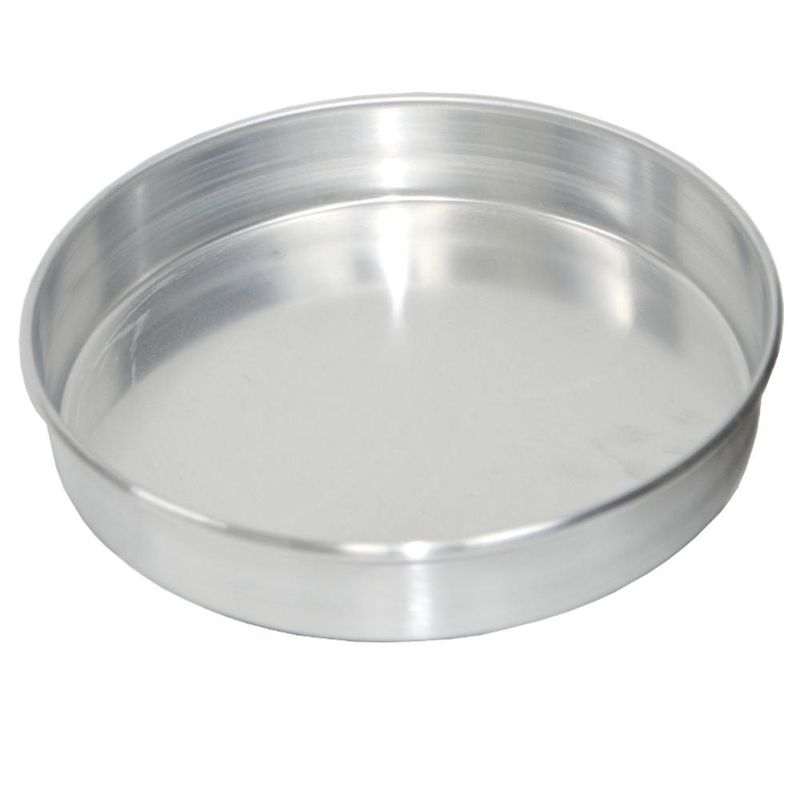 Forma de Alumínio para Torta Fundo Fixo 28x5cm Alumínio Circular (01 unidade)