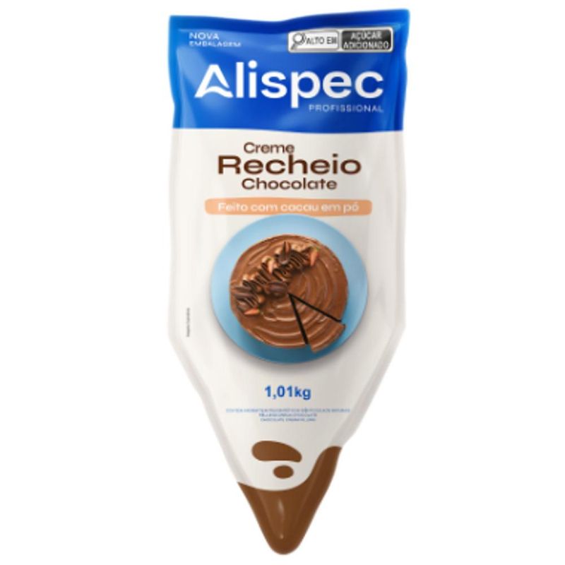 Creme Recheio Sabor Chocolate Alispec (1,01kg)