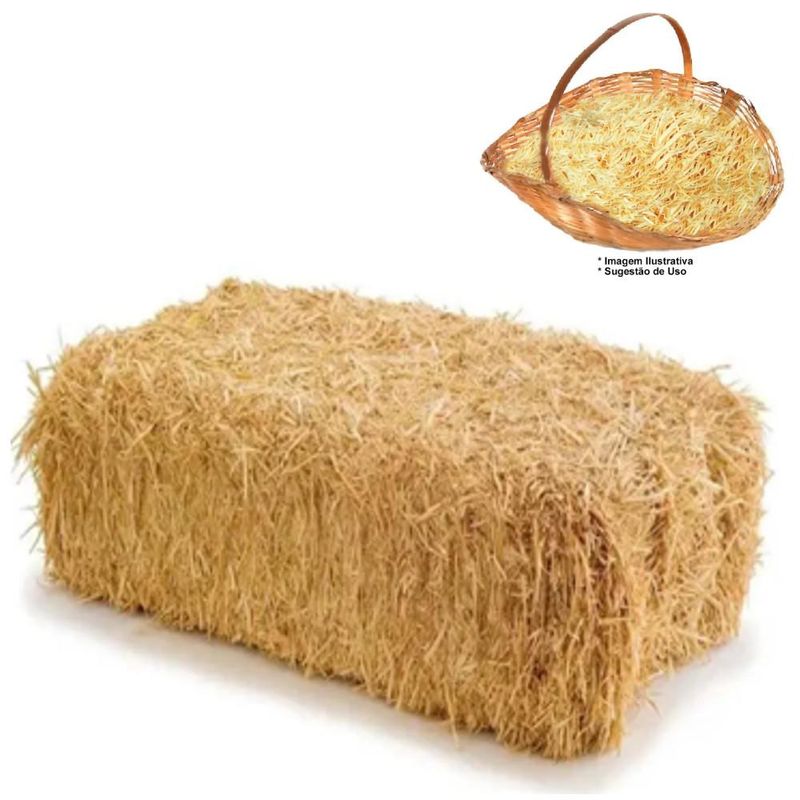 Fardo Palha de Madeira Ref. 5000 Ornate Casa (18kg)