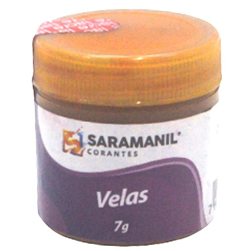 Corante em Pó para Velas Preto Saramanil (7 gramas)