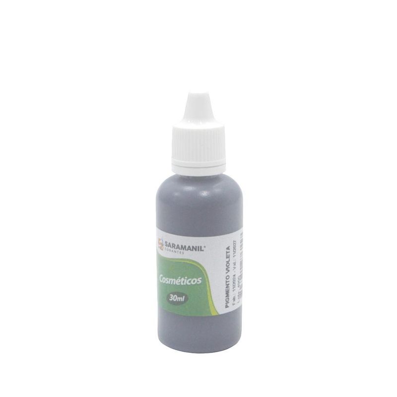 Pigmento Líquido para Cosméticos Artesanais Violeta Saramanil (30ml)