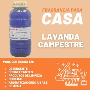 Essência Lavanda Campestre para Domissanitários Symrise Citratus (1000ml)