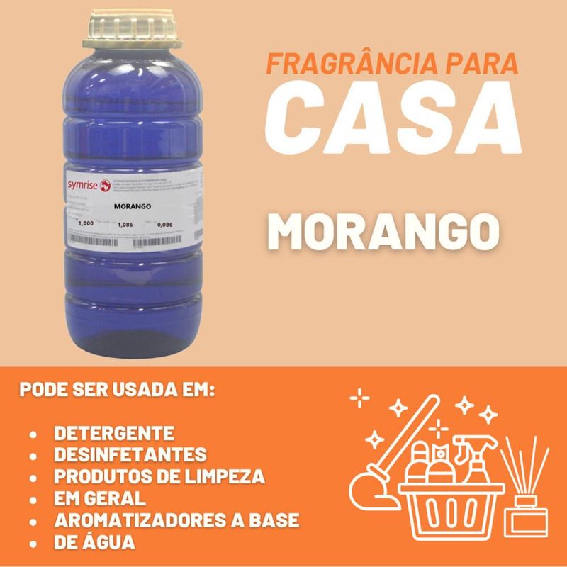 Essência Morango para Domissanitários Symrise Citratus (1000ml)