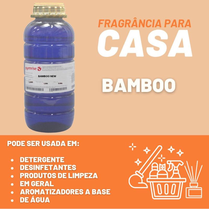 Essência Bamboo New para Domissanitários Symrise Citratus (1000ml)