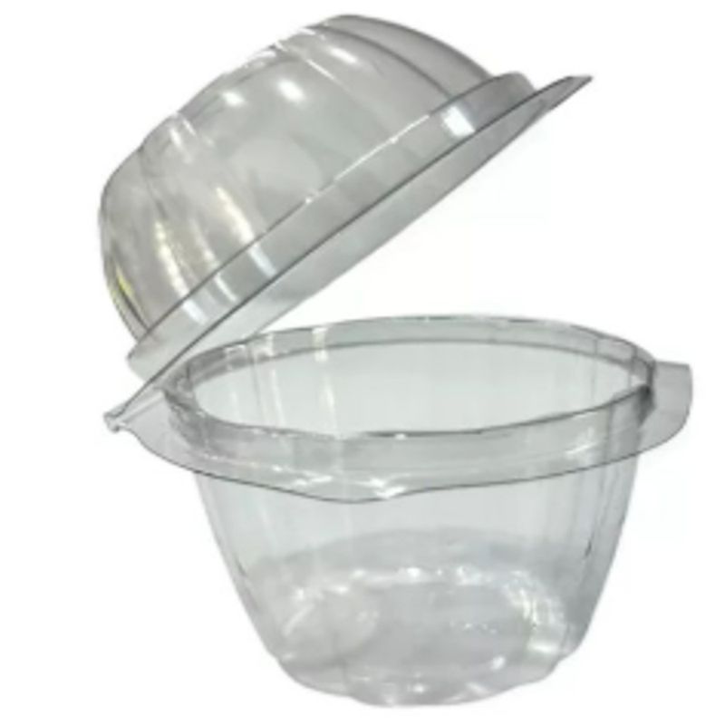 Embalagem Mousse 110ml Pote Redondo Transparente Ref. I-110 Intraplast (10 unidades)