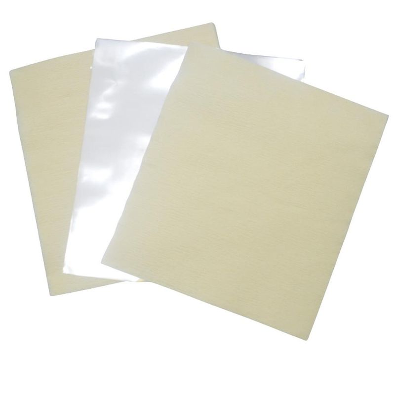 Papel Crepom P/ Bem Casados 15x17cm Cor Vanilla UltraFest (40 unidades)