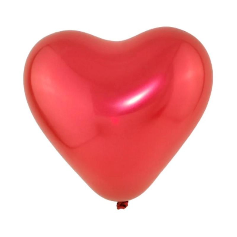 Balão de Látex Pic Pic Coração Liso 150 Vermelho 20" Globos (01 unidade)