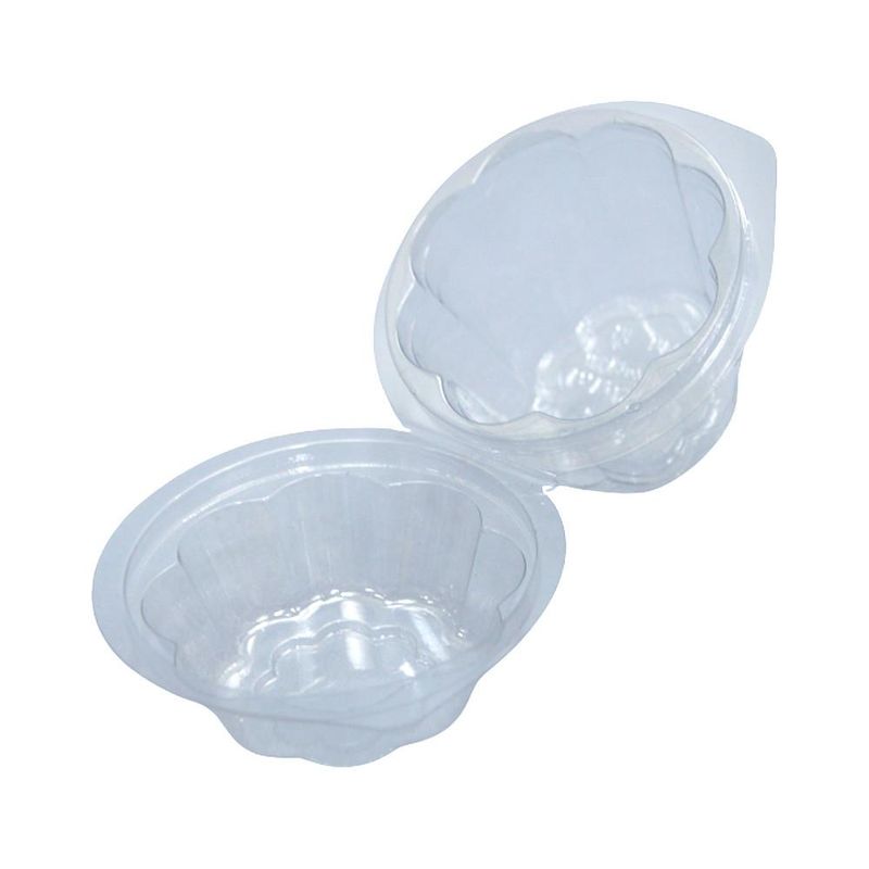 Embalagem Mousse 110ml Pote Redondo Transparente Ref. I-110 Intraplast (10 unidades)