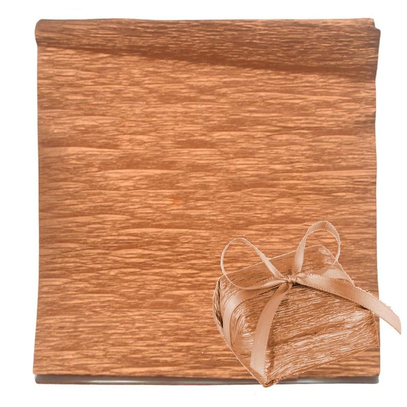 Papel Crepom P/ Bem Casados 15x17cm Cor Ouro Velho UltraFest (40 unidades)