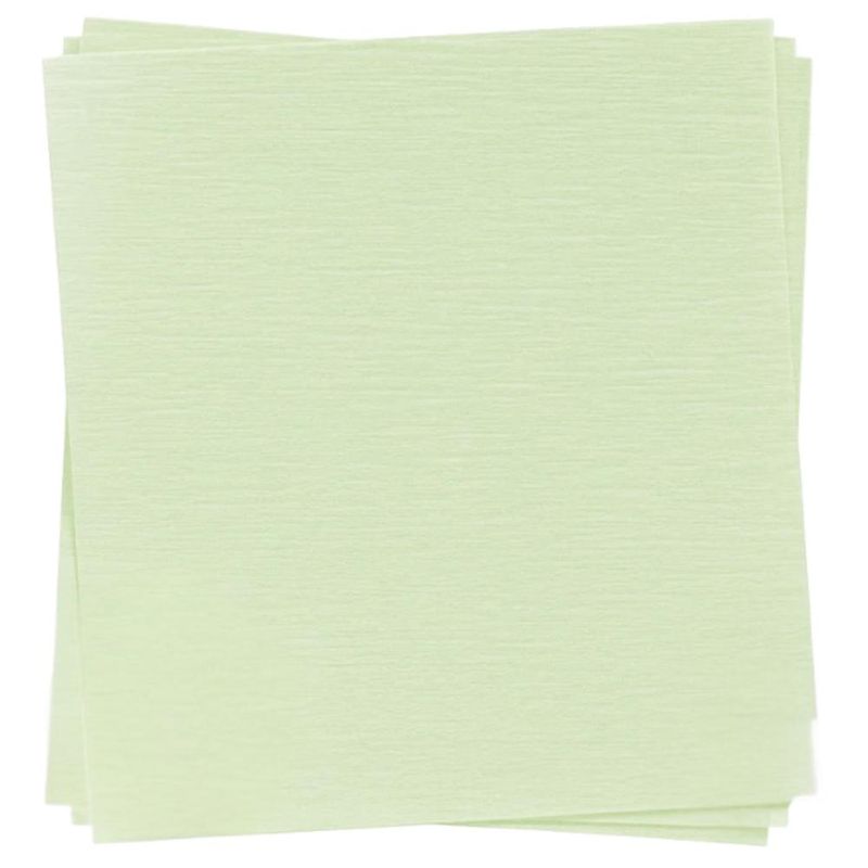 Papel Crepom P/ Bem Casados 15x17cm Cor Pistache UltraFest (40 Unidades)