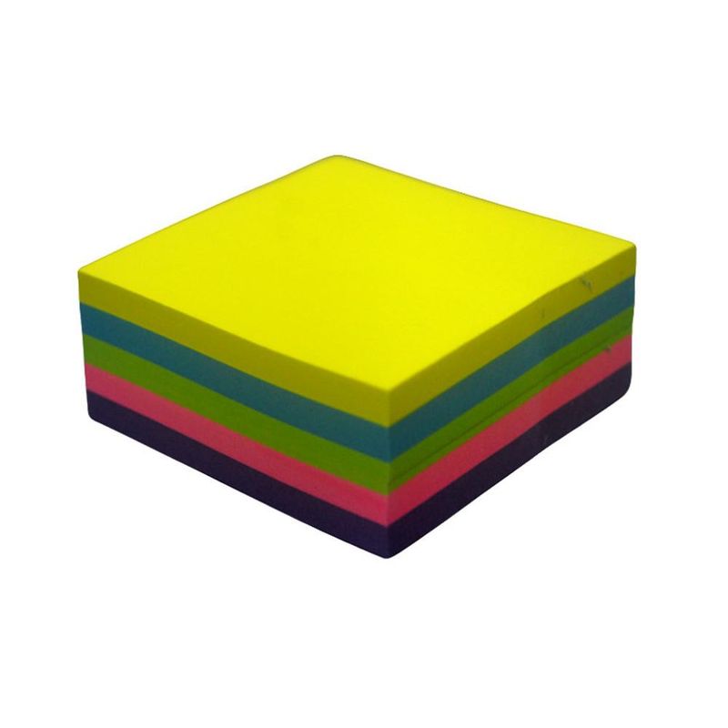 Bloco Autoadesivo Neon 76mm x 76mm Lyke (400 folhas)