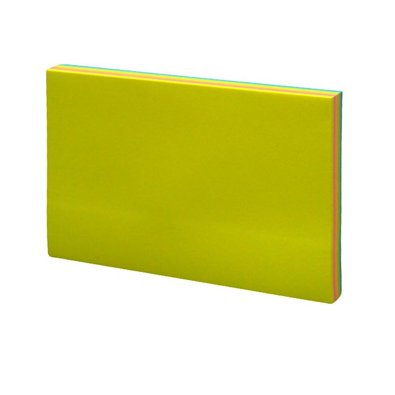 Bloco Autoadesivo Neon 76mm x 102mm Lyke (100 folhas)