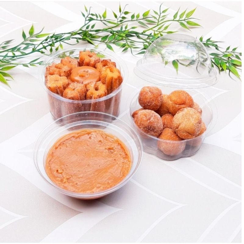 Pote Bolha Cristal C/ Tampa 380ml Flip Festas (10 Unidades)