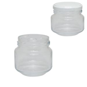 Pote de Vidro Redondo para Conserva Pate 122ml Premier Pack (01 unidade)