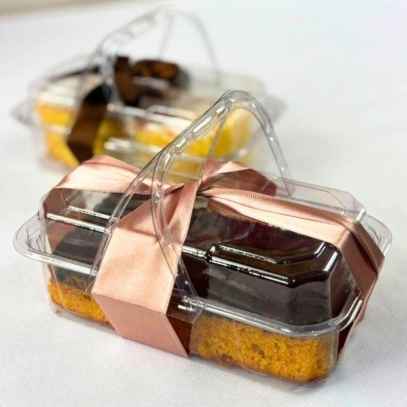 Embalagem Flip Cristal Cestinha Flip Festas (06 Unidades)