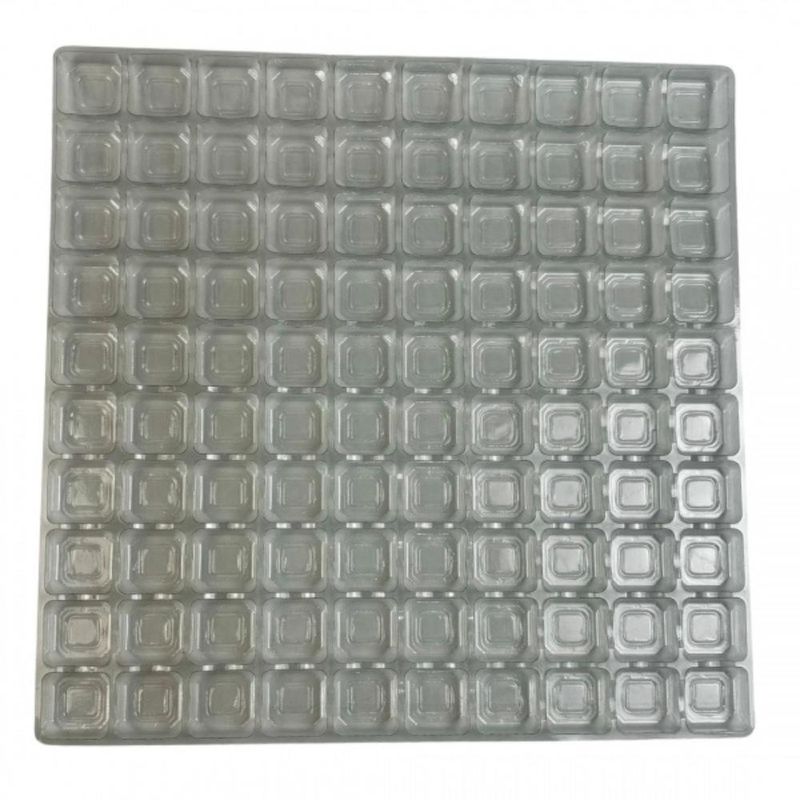 Berço Cristal  P/ Doce 100 Cavidades Flip Festas (01 unidade)