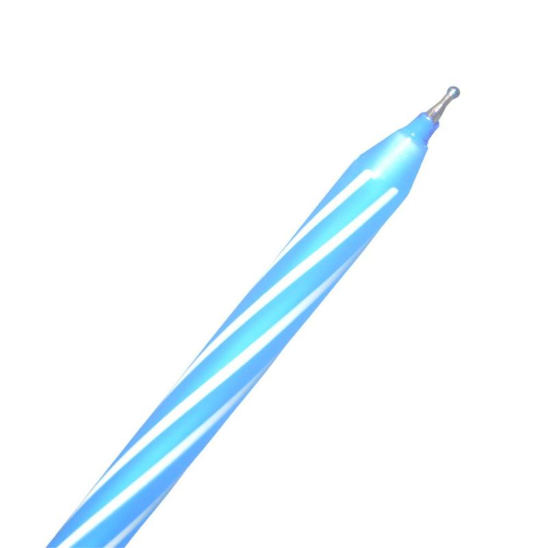 Caneta Curves Ponta 0.7mm 17.5cm Azul Lyke (01 unidade)