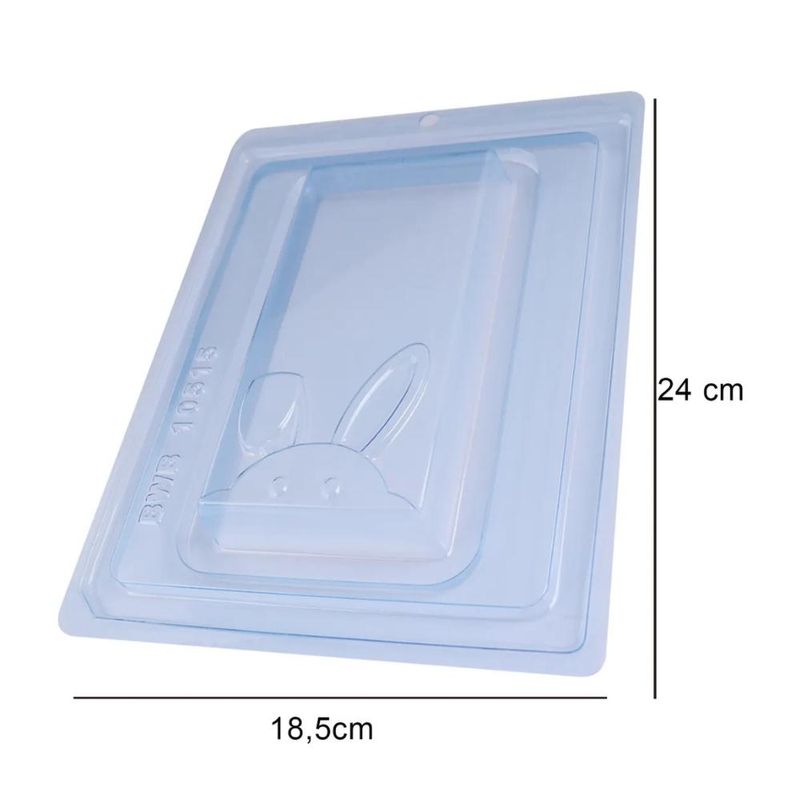 Forma Especial de Acetato C/ Silicone Barra Coelho 80g RF-10515 BWB (01 unidade)