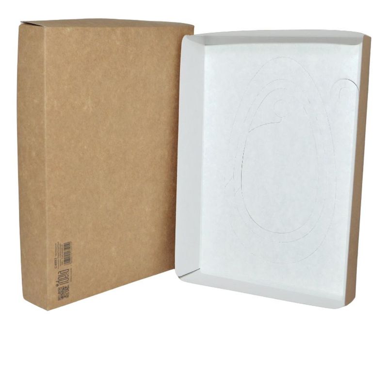 Caixa Classic Essencial Alta P/ Ovo de Páscoa S/ Colher 250/350/500gr Ref. C4883 Ideia (01 unidade)