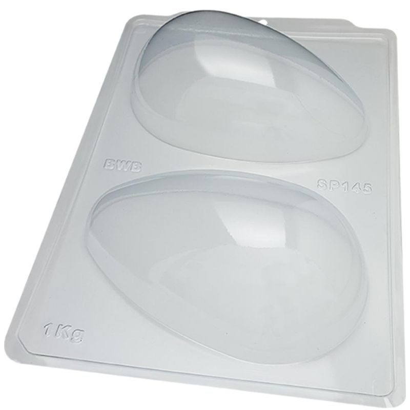 Forma Simples de Acetato Ovo Liso 1kg Ref. SP145 BWB (01 unidade)