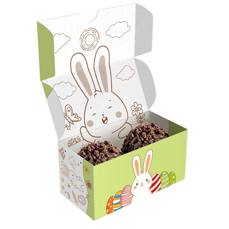 Caixa P/ 2 Doces Practice C/ Imagens P/ Colorir C5929 (01 unidade)