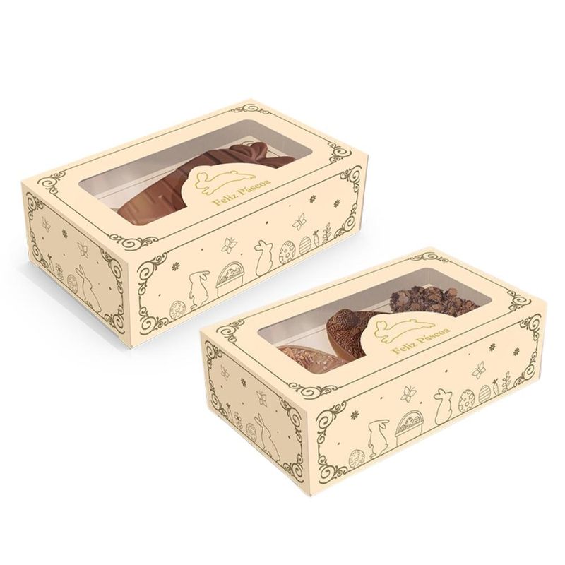 Caixa Gaveta P/ Ovo de Colher C/ Visor 3x50g C5911 Ideia (01 unidade)