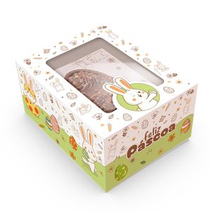 Caixa Gaveta P/ Ovo de Colher C/ Visor 100/150g ou 2x50/80g C5869 Ideia (01 unidade)