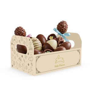 Cesta Caixote M Páscoa Luz C5864 Ideia (01 unidade)