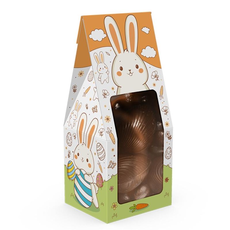 Saco Practice C/ Visor em Acetato Páscoa P/ Colorir C5886 Ideia (01 unidade)