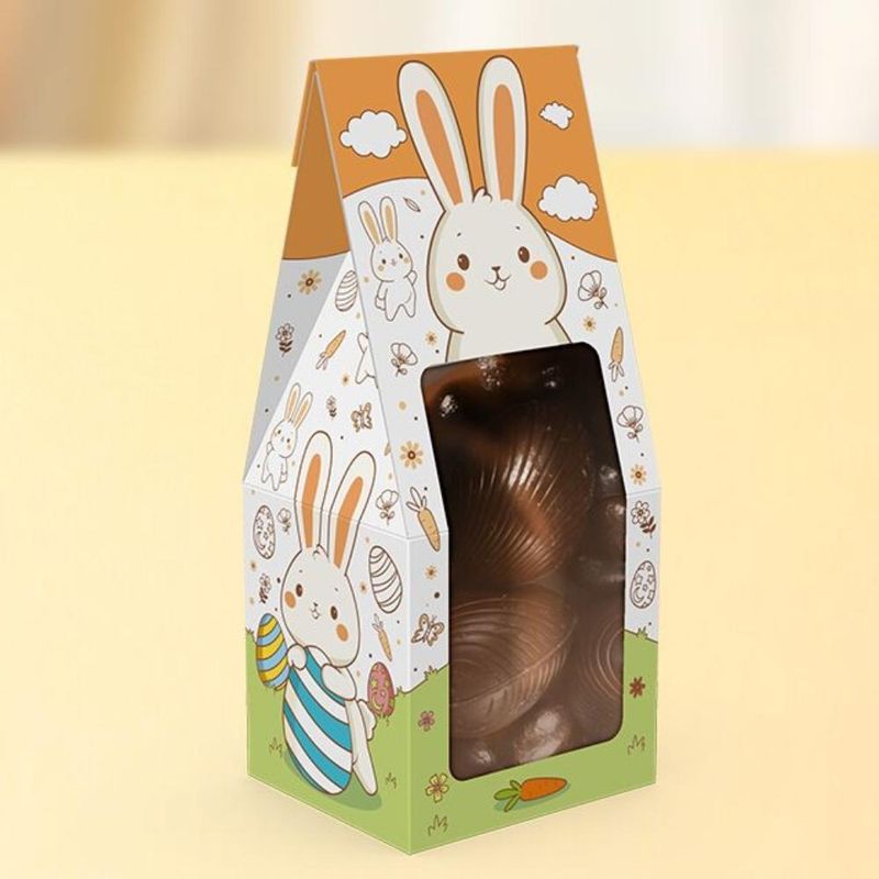 Saco Practice C/ Visor em Acetato Páscoa P/ Colorir C5886 Ideia (01 unidade)