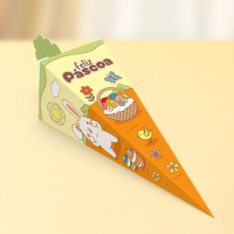 Cone Cenoura Páscoa C5882 Ideia (01 unidade)