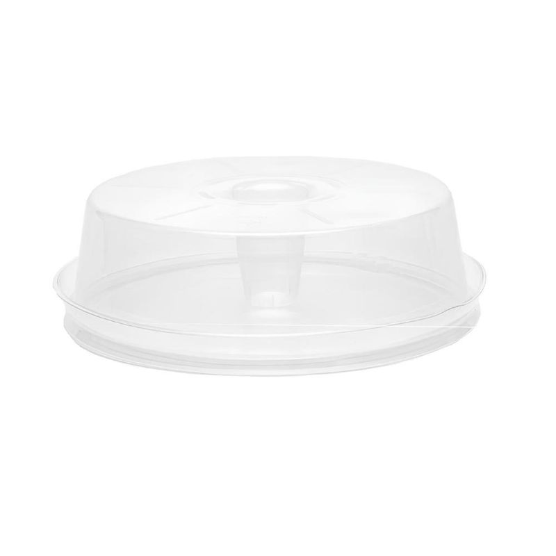 Forma de Polipropileno P/ Pudim C/ Tampa PET Ref. PW-53/TWH 1.100ml WER (04 unidades)