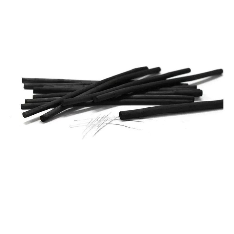 Carvão Vegetal Espessura Média Acrilex (06 Unidades)