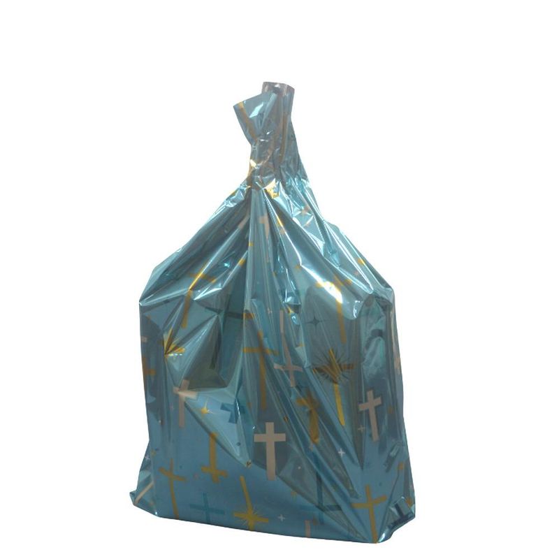 Saco P/ Presente Metalcor Christ Tamanho M2 20X29cm Cromus (50 unidades)