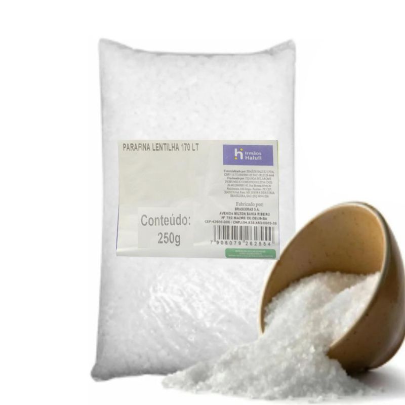 Parafina Lentilha Micro 170 LT Irmãos Haluli (250 gramas)