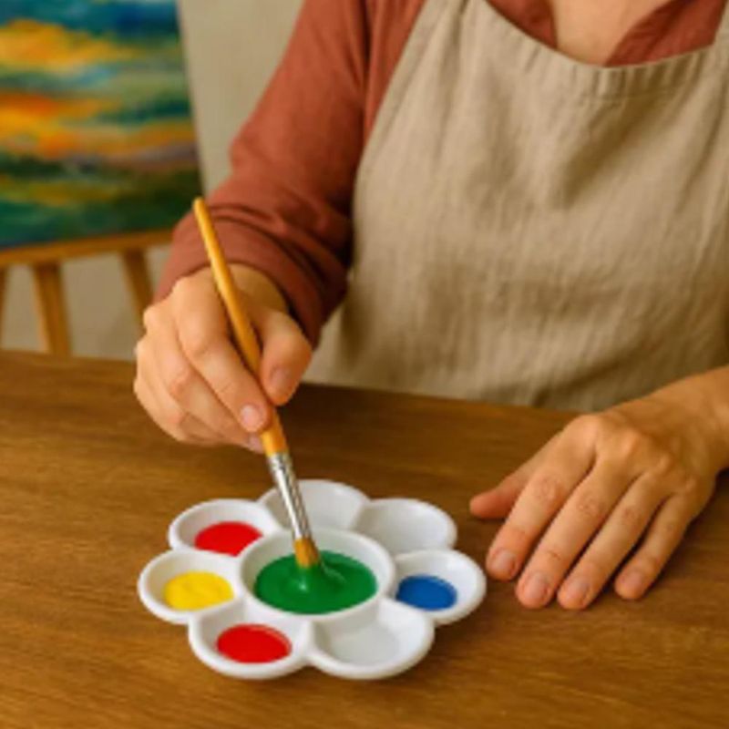 Paleta Godê Flor 14 Cavidades Acrilex (01 Unidade)