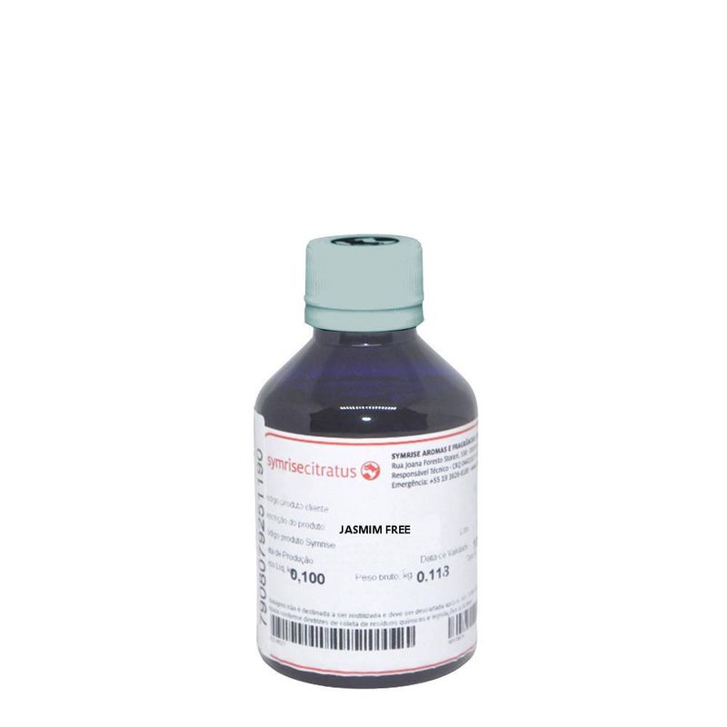 Essência Concentrada Jasmim Free para Ambiente Symrise Citratus (100ml)