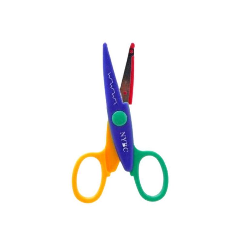 Tesoura de Picotar P3 Corte em Zíper 13,5x6,3cm Nybc (01 unidade)