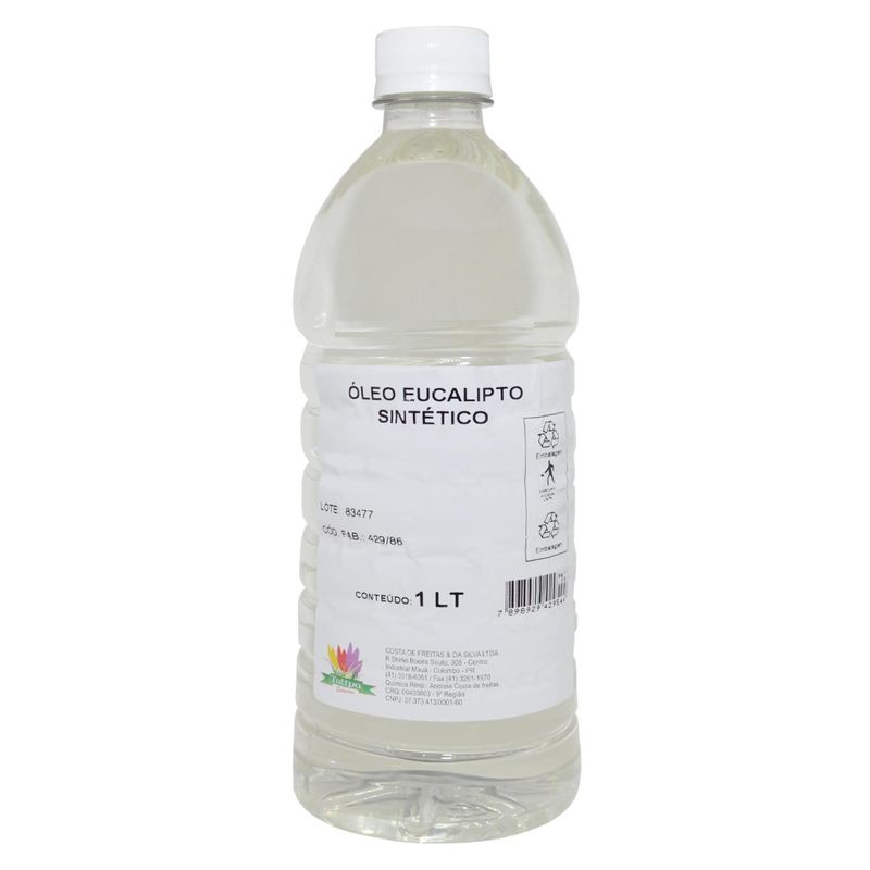 Óleo Eucalipto Sintético Tulipa Essências (01 Litro)